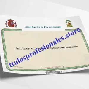 título graduado escolar